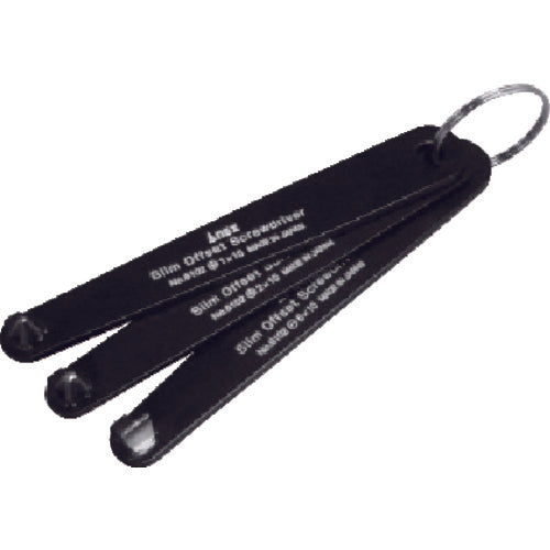 アネックス　スリムオフセットドライバー３本組　6102-T　1 Ｓ