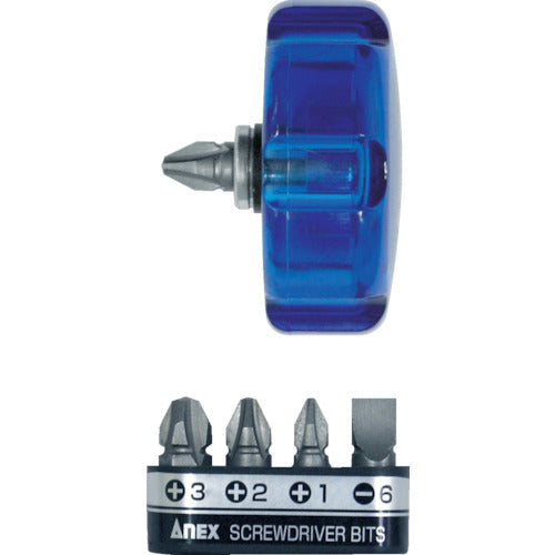 Annex Wide Handle Ultra Short Stubby Driver Bit Set of 5 62 1 S