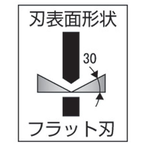 TOP 3매 맞추기 플라스틱 니퍼 120 mm PN3-120 1 쵸