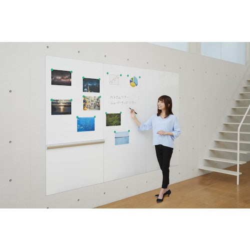 Nihon Gakkou Metal Line Whiteboard ML-320 ML-320 1 sheet