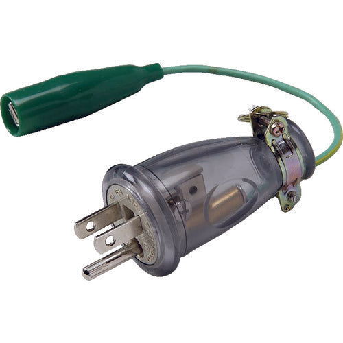 ハタヤ　２Ｐ・２Ｐ接地付兼用　取替用スケルトンとび出しプラグ　P2-3SE　1 個