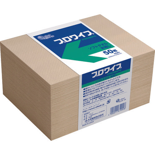 エリエール　プロワイプソフトタオル未晒帯どめ５０枚　703523　1 CS