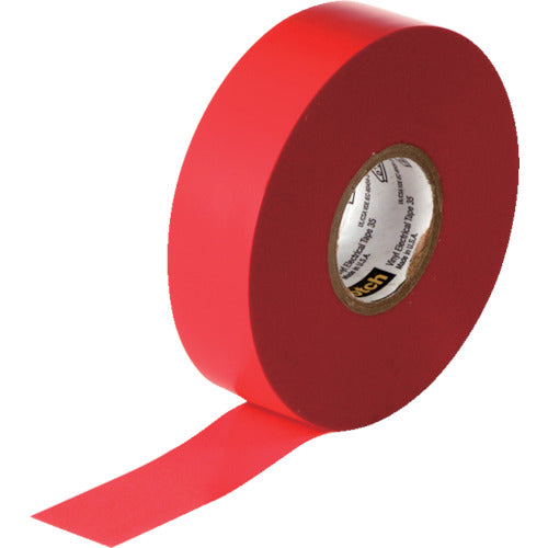 3M 비닐 테이프 35 레드 19mmX20m 35 RED 1권