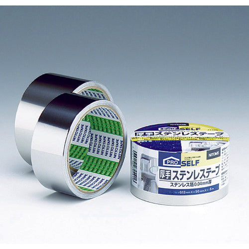 Nitto Heavy Duty Stainless Steel Tape 38X5 J3180 1 Roll