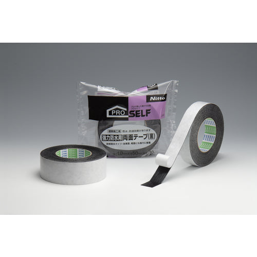 Nitto Waterproof Strong Double-Sided Tape Black 30X10 KZ-12 J2080 1 Roll