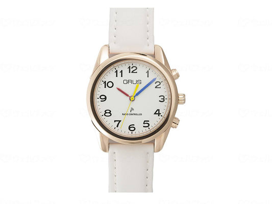 INTEC GRUS Voice Radio Wristwatch White x White