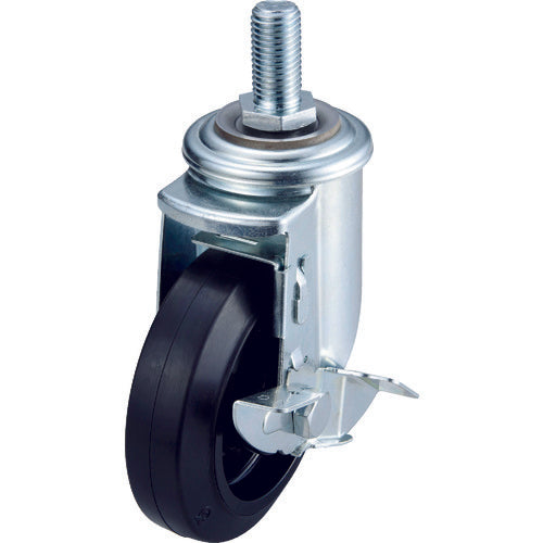 Wako Pallet Air Caster Screw-in Type (with Swivel Caster S) Load Capacity 160 Wheel Diameter 125 Width 38 AHT-125-NRBDS 1 pc