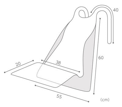 일회용 식사용 앞치마 포켓 첨부 투명 / 73740 60장입 1 작은 상자