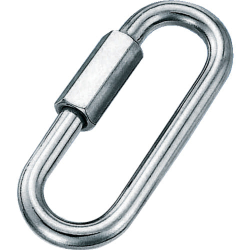 TRUSCO Wide Speed ​​Catch Stainless Steel Single Screw Type 4mm TSC-4W 1 pc