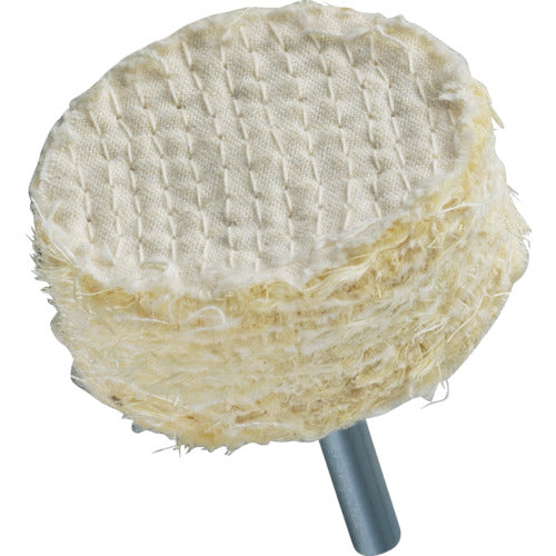 TRUSCO Sisal Shaft Wheel Φ25X25X6mm (5 pieces) TSW-2525 1 box