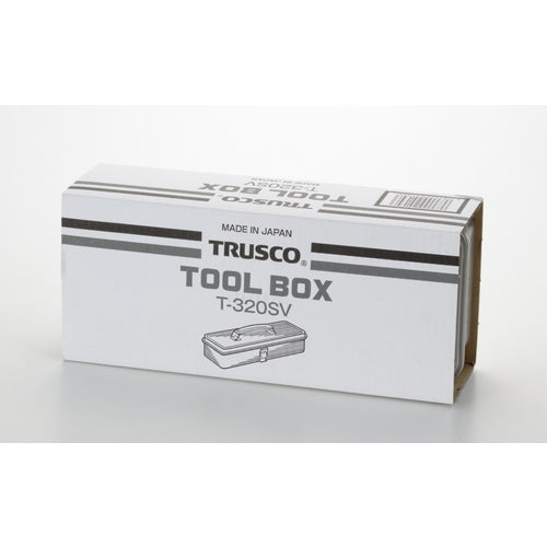 TRUSCO Trunk-type Tool Box 333 x 137 x 96.5 Silver T-320SV 1 pc