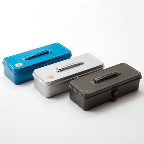 TRUSCO Trunk-type Tool Box 333 x 137 x 96.5 Silver T-320SV 1 pc