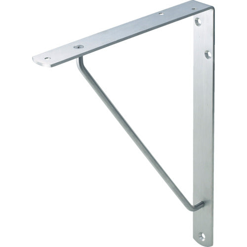ＴＲＵＳＣＯ　ステンレス棚受　補強バー付　３００×２５０ｍｍ　TKLT-250　1 本