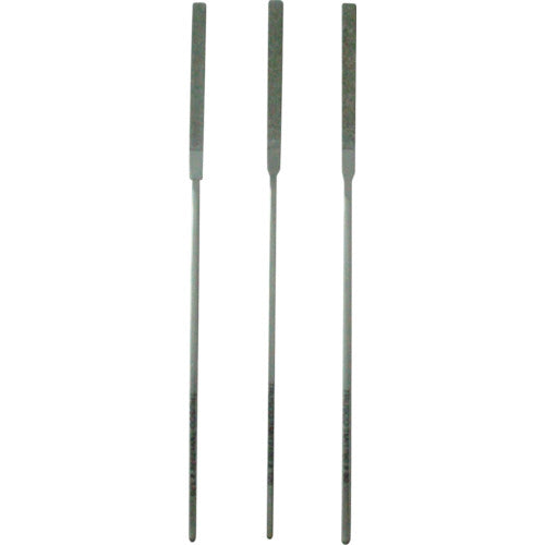 ＴＲＵＳＣＯ　ダイヤモンドミニヤスリ　平　３本組セット　TMIS4　1 Ｓ