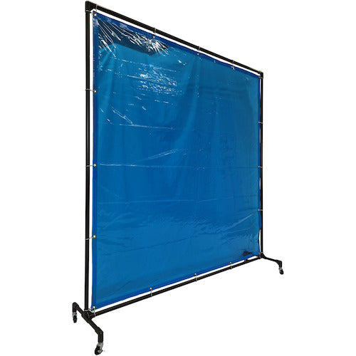 TRUSCO Welding Shade Fence 2020 Type Single Unit Blue YFA-B 1 Unit