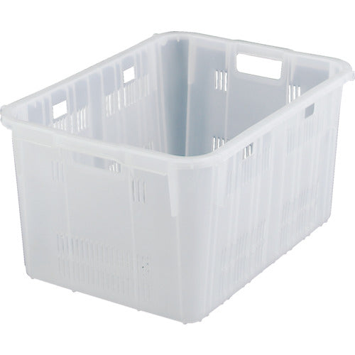 TRUSCO 메쉬 컨테이너 54L 투명 TMK-54TM 1개