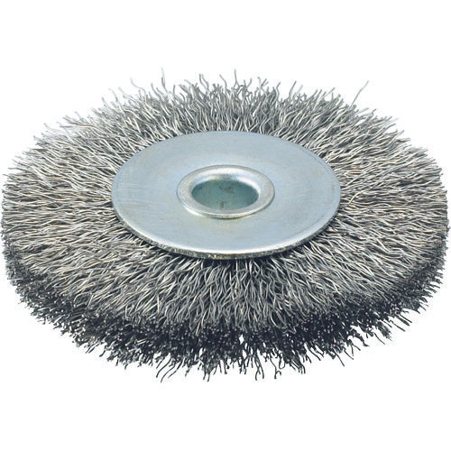 TRUSCO 호일 브러쉬 75X10mm 구멍 스테인리스 선 선경 0.3TB-6343 1개