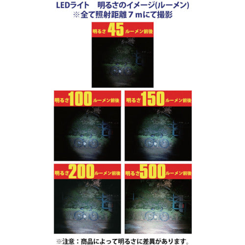 ＴＲＵＳＣＯ　アルミＬＥＤライト（０．５Ｗ　ＬＥＤ１球）　TAL-0051A　1 個