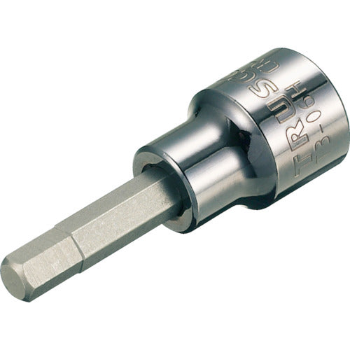TRUSCO Hexagon socket 3mm (9.5mm drive) T3-03H 1 piece
