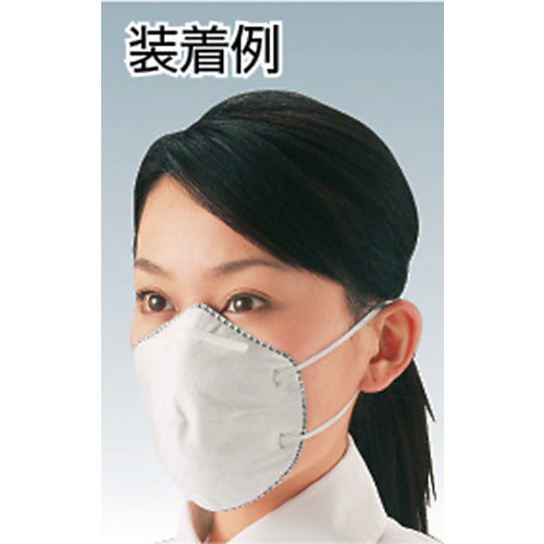 ＴＲＵＳＣＯ　一般作業用マスク　活性炭入　（１０枚入）　TMK-10K　1 箱