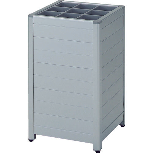 TRUSCO Aluminum Umbrella Stand Panel Type 9 Umbrellas TAK-9P 1 Unit