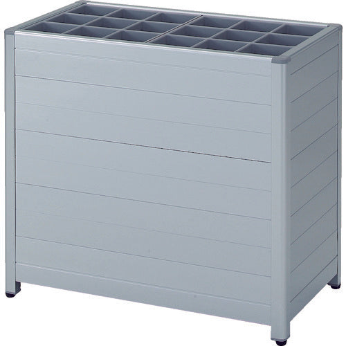 TRUSCO Aluminum Umbrella Stand Panel Type 18 Umbrellas TAK-18P 1 Unit