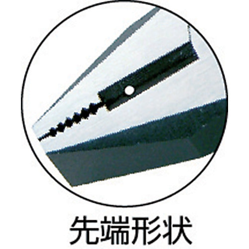 フジ矢　ペンチ　（圧着機能・穴付）　１７５ｍｍ　1150A-175　1 丁