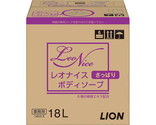 Leonice refreshing body soap / 18L fruity floral scent 1 case