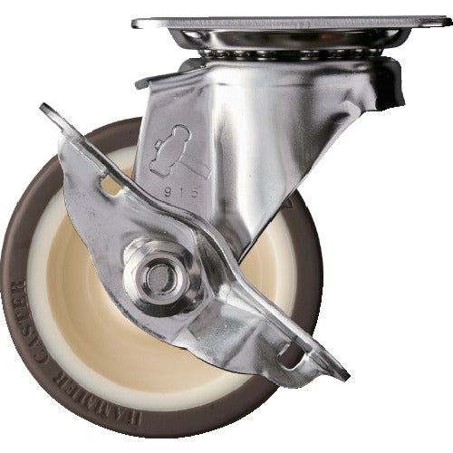 Hammer S series All stainless steel Swivel SP with urethane B wheel 75mm 315S-UB75 1 piece