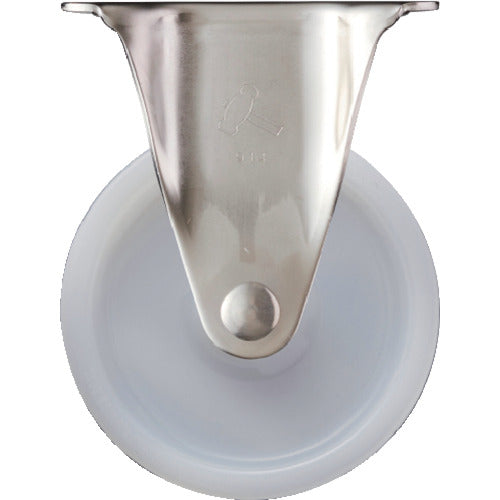 ハンマー　Ｓシリーズオールステンレス　固定式ナイロン車輪　１５０ｍｍ　320SR-N150　1 個