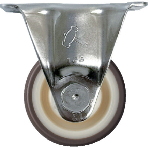 Hammer S series all stainless steel fixed urethane wheel (roller bearing) 50mm 320SR-UB50 1 piece