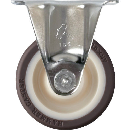 Hammer S-type All stainless steel Fixed urethane B wheel 65mm 320SR-UB65 1 piece