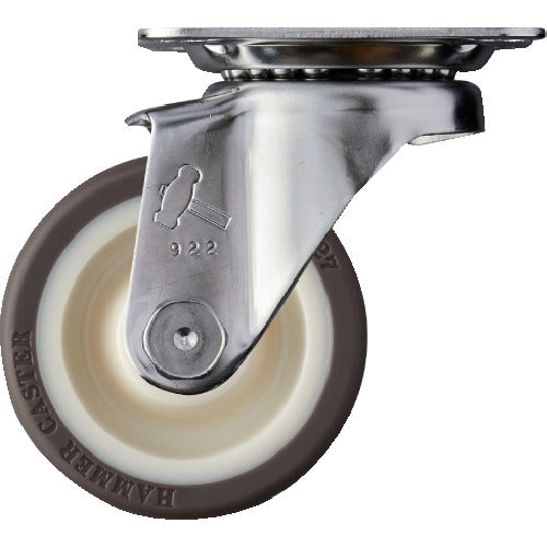 Hammer S-type All stainless steel Swivel urethane B wheel 65mm 320S-UB65 1 piece