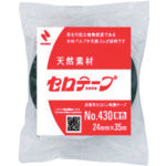 ニチバン　着色セロテープ　ＮＯ．４３０　緑　２４ｍｍＸ３５ｍ　4303-24　5 巻