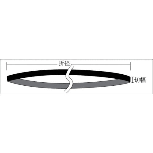 ＴＲＵＳＣＯ　ゴムロープ（エンドレスタイプ）２２ｍｍ×０．６５〜０．８ｍ　１０本　GR-2265E　1 PK