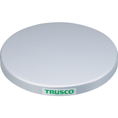 ＴＲＵＳＣＯ　回転台　５０Ｋｇ型　Φ４００　スチール天板　TC40-05F　1 台