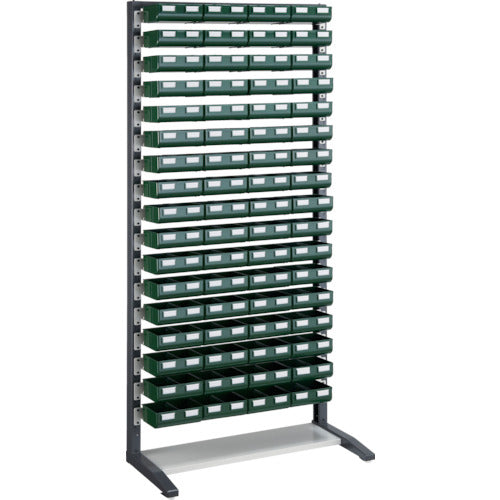 TRUSCO UPR Type Light Bin Rack K-20GX68 pcs UPR-L1817GL 1 unit