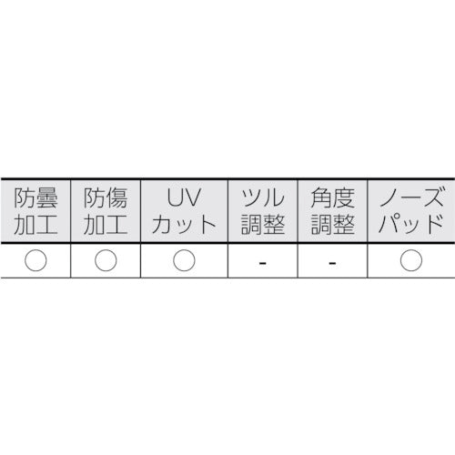 ＴＲＵＳＣＯ　二眼型セーフティグラス　オーバーサイドタイプ　TSG-113　1 個