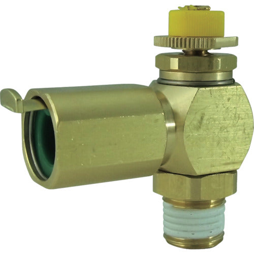 チヨダ　タッチスピードコントローラα（金属）メーターアウト１０ｍｍ・Ｒ１／４　C10-02SC-O　1 個