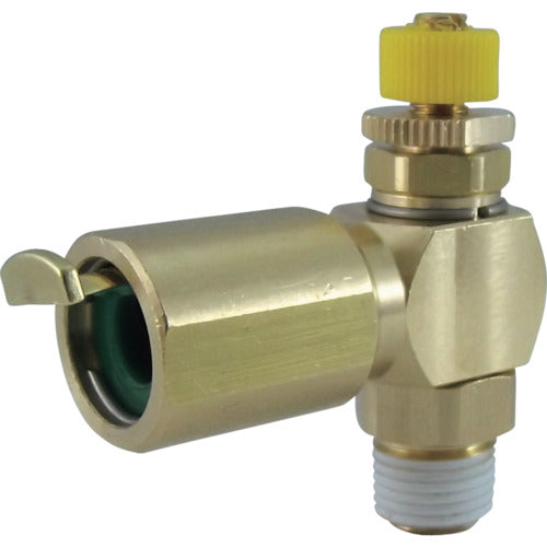 チヨダ　タッチスピードコントローラα（金属）メーターアウト６ｍｍ・Ｒ１／８　C6-01SC-O　1 個