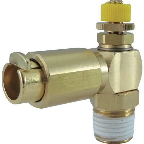 チヨダ　タッチＨスピードコントローラα（金属）メーターアウト６ｍｍ・Ｒ１／４　C6-02SCH-O　1 個