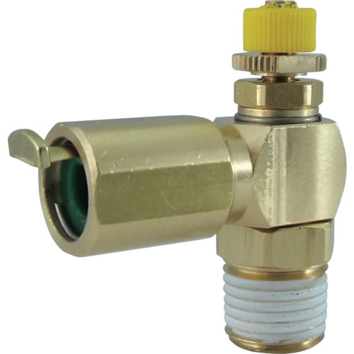 チヨダ　タッチスピードコントローラーα（金属）メーターアウト６ｍｍ・Ｒ１／４　C6-02SC-O　1 個