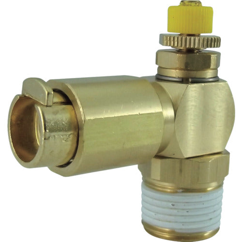 チヨダ　タッチスピードコントローラα（金属）メーターアウト８ｍｍ・Ｒ３／８　C8-03SC-O　1 個