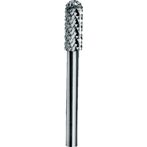 ＭＲＡ　超硬バー　Ｄシリーズ　形状：先丸円筒（クロスカット）　刃長１２．７ｍｍ　CB2D003　1 本