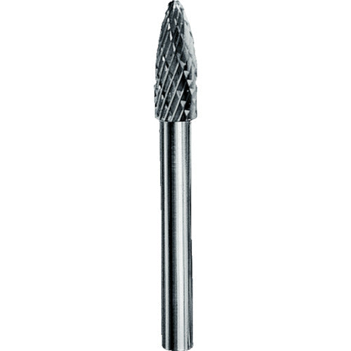 ＭＲＡ　超硬バー　Ｄシリーズ　形状：砲弾（クロスカット）　刃長１２．７ｍｍ　CB3D007　1 本