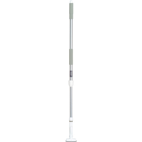 テラモト　ＦＸハンドルアルミ伸縮柄　１１１０〜１８００ｍｍ　ホワイト　CL-374-100-8　1 本