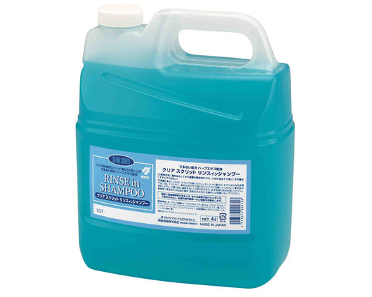 CLEAR　SCRITT（クリアスクリット）　リンスインシャンプー / 4390　4L　1 本