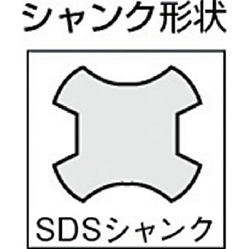 ＵＮＩＫＡ　“単機能コアドリルＥ＆Ｓ”　マルチタイプ　３２ｍｍ　ＳＤＳシャンク　ES-M32SDS　1 本