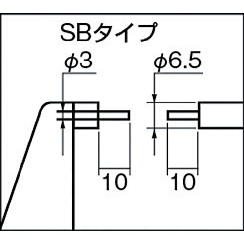 ＳＫ　スプラインマイクロメータ　先端径３ｍｍ　MC200-25SB　1 台