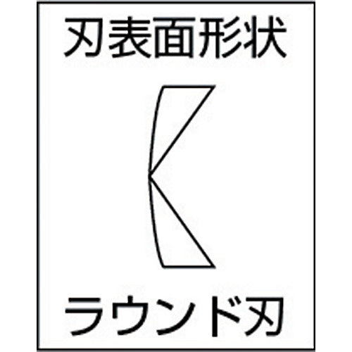 ＴＯＰ　三枚合せニッパ　１２０ｍｍ　NI3-120　1 丁